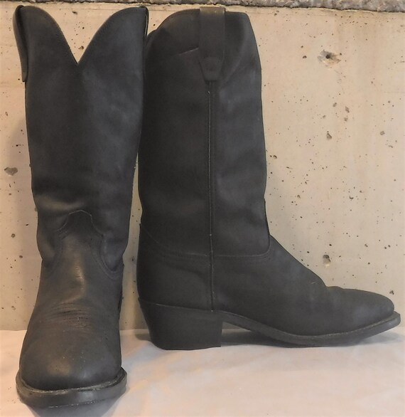 target black cowboy boots