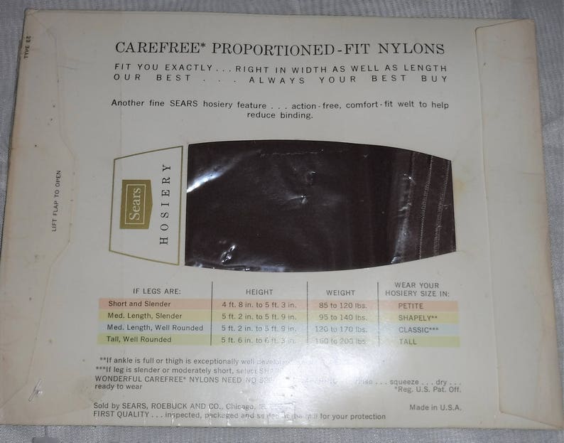 Vintage Sears Cling-alon Stockings New Mocha Ultra Sheer Thigh High Nylon Thi Top Mesh Knit Shapely Size B