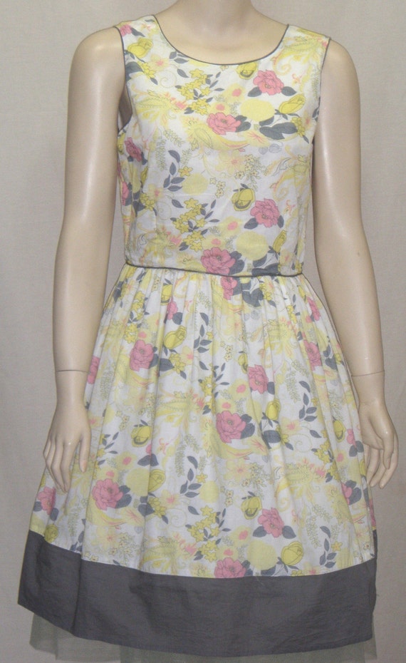 Nick Mo's Vintage Revival 1950's Dress Cotton Flo… - image 2