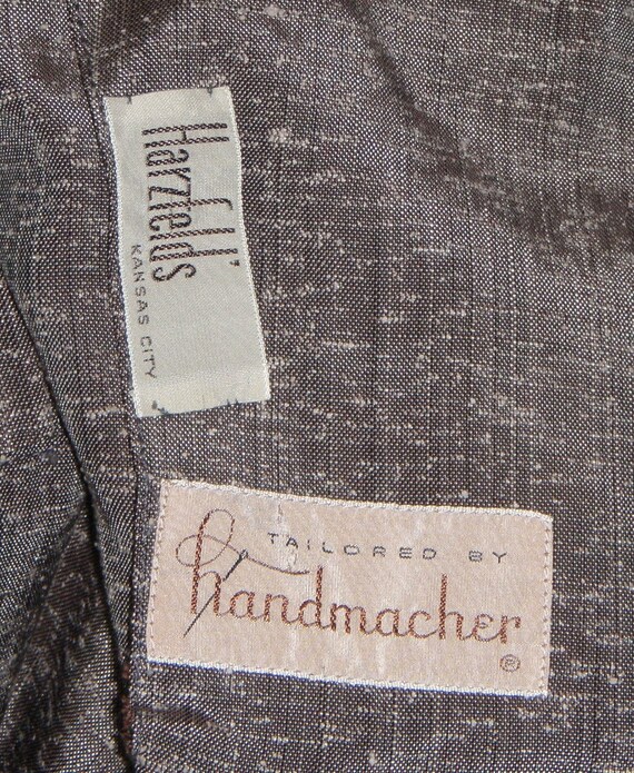 Vintage 1940's Handmacher Career Suit Skirt Blaze… - image 5