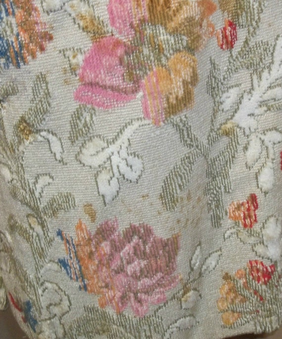 Vintage Tapestry Carpet BOHO Coat Jacket Baroque … - image 5