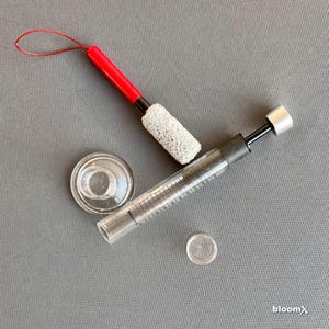 bloomX Sourdough Fermentation Tracker | Aliquot Jar + Bamboo Box | Dough Rise Tube for Artisan Bread | Mothers Day Gift image 6