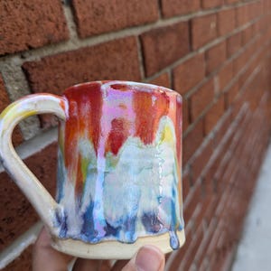 Iridescent Rainbow Mug