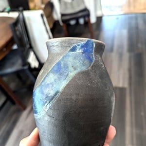 Ceramic Raku Decorative Vase