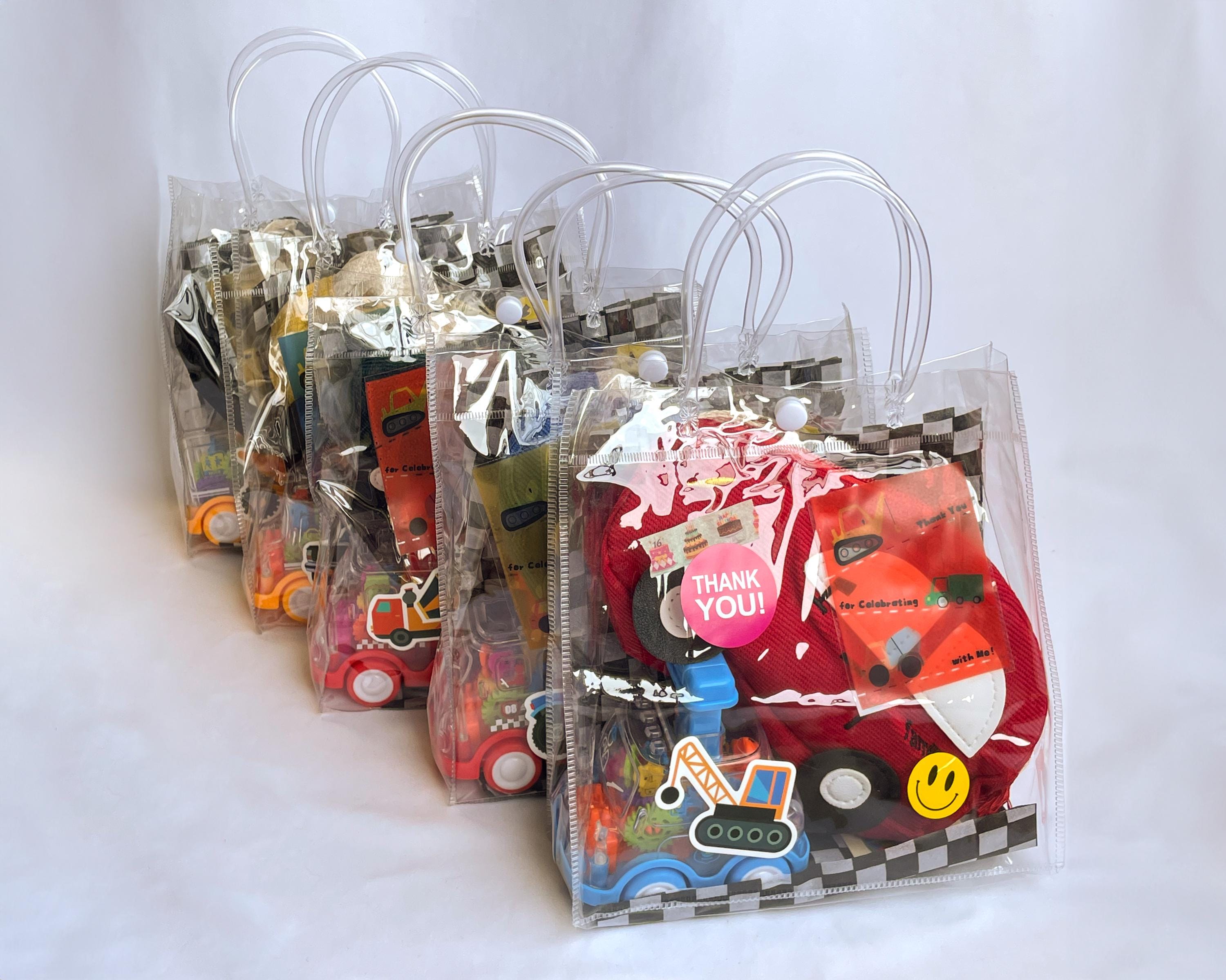 Car-Themed Goodie Bag for Kids | Birthday Gift | Car Party Favor Set | Toddler Gift