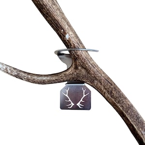 Elk Shed Antler Hanger - Right Antler