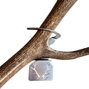 Elk Shed Antler Hanger - Left Antler