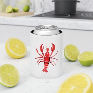 Lobster Can Cooler: Fun Summer Beverage Insulator