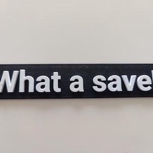 What a save! Sign for all Rocket League Fans