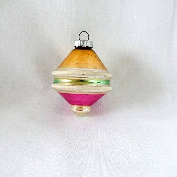 vintage Christmas ornament, glass ornament, Shiny Brite, vintage Christmas decor