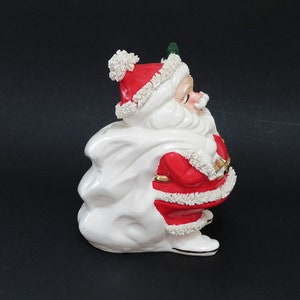 Banco de monedas NAPCO Santa adornos de espaguetis | Etsy