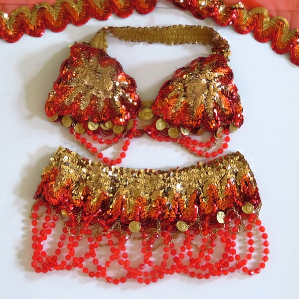 Belly Dance Costume - Etsy