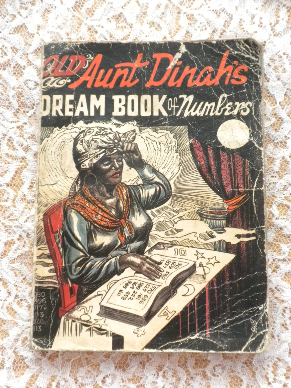 Vintage Hoodoo Book Old Aunt Dinahs Dream Book of