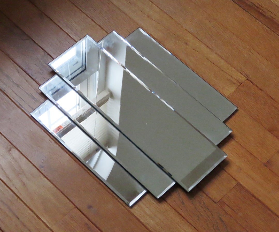 Vintage Art Deco Mirror, Mechanical Mirror Works NY, Wall Mirror, 5