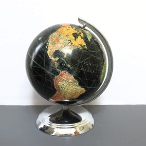 Black Ocean Globes - Etsy
