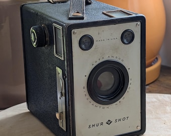 1940er Jahre Agfa Ansco ""Shur-Shot"" Box Kamera."