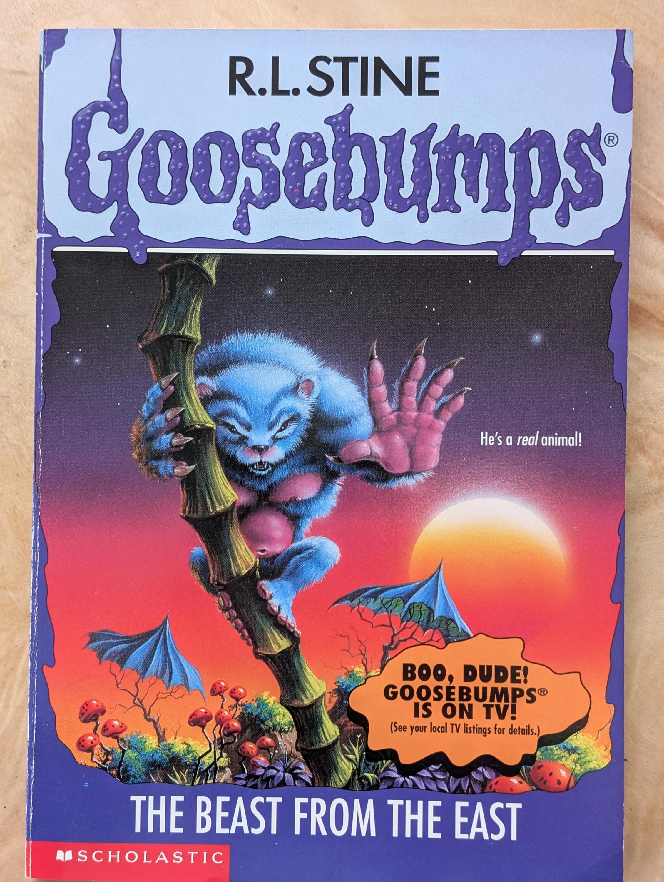 Goosebumps #43: the Beast From the East - First Scholastic Printing 1996 - Etsy