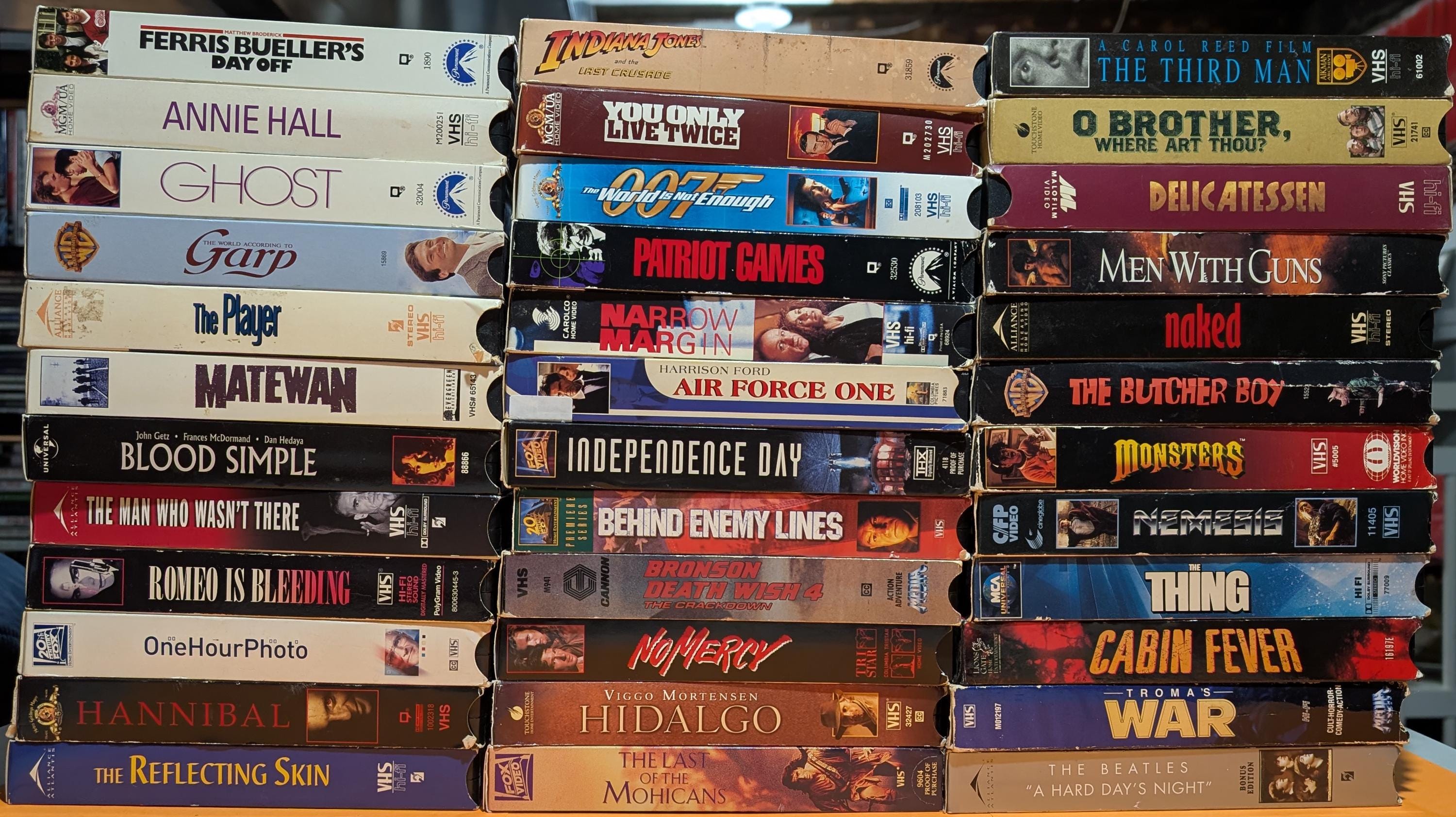 VHS Tapes (36 Titles) : Pick Your Own! - Etsy
