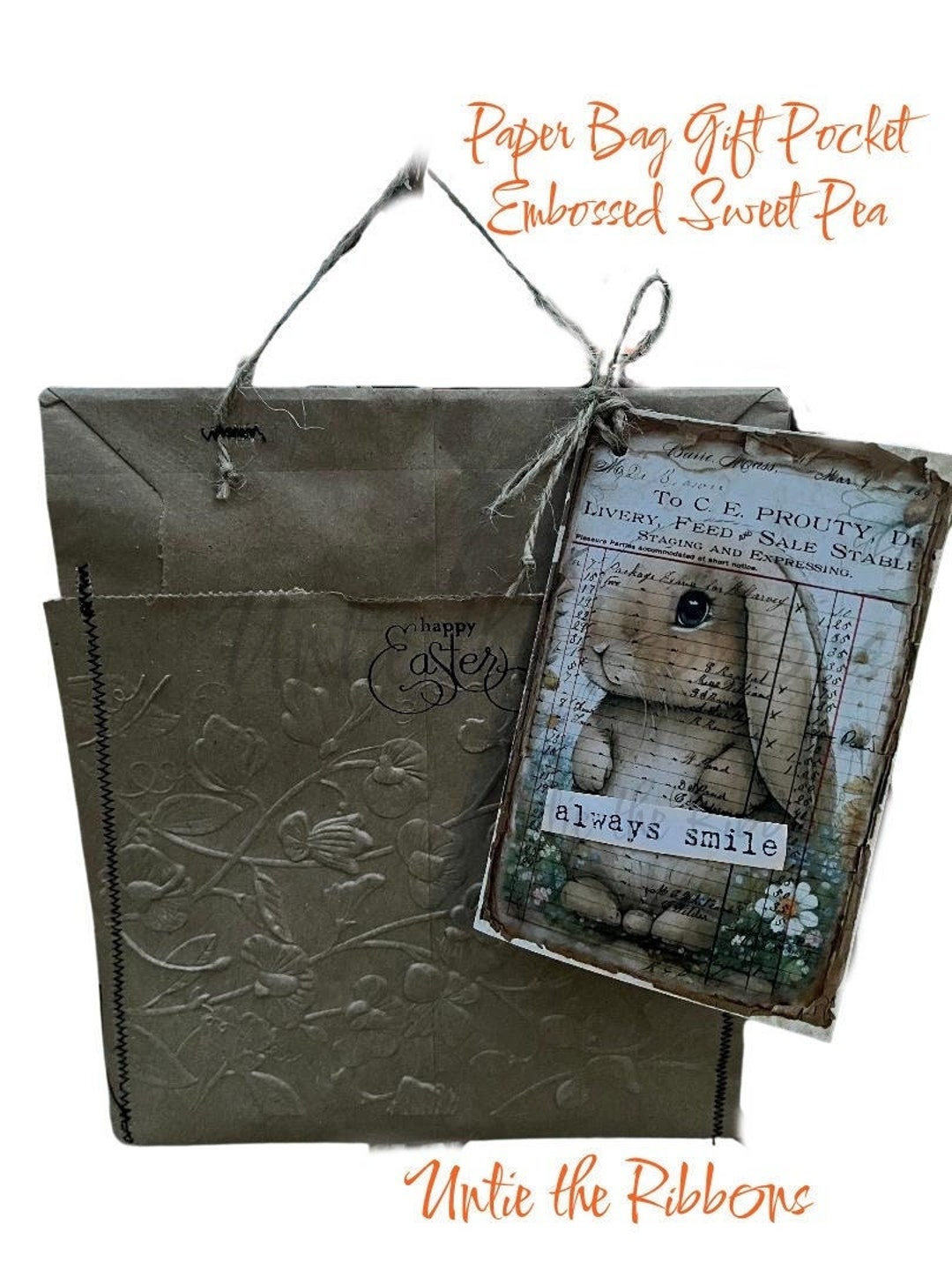Pef Incarijk voor mij Paper Bag Gift Pocket/journal Pocket Large Embossed Sweet - Etsy