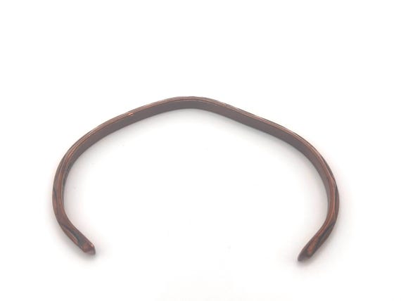 Vintage 70s Solid Copper Bracelet 7 Inches Wrist … - image 8