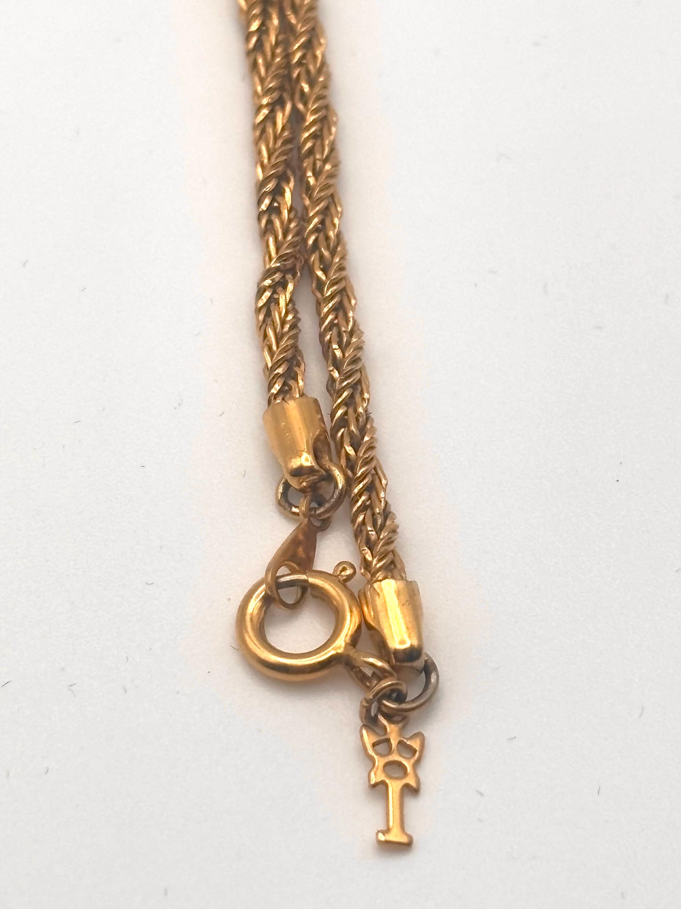 70s Gold Tone Chains - Etsy