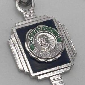 Vintage High School Pendant Charm - Etsy