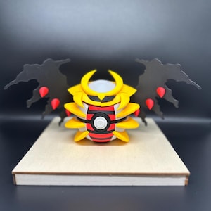 Abyssal Phantom Monster Orb – #0487 | Legendary Specter Fan Art | 3D Printed Giratina Inspired
