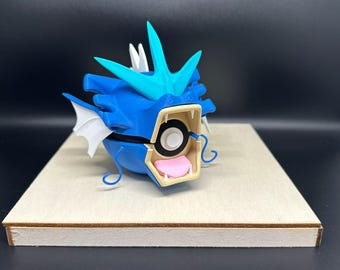 Monster Orb: 3D Printed Fan Art Creature - Magikarp - Gyarados inspired