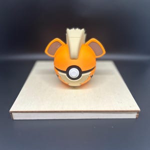 Blazing Hound Monster Orbs – #0058 to #0059 | Fire Beast Evolution Set | 3D Printed Growlithe, Arcanine Inspired