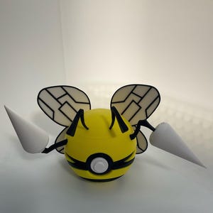 3D Printed Monster Orb - Weedle, Kakuna, & Beedrill Inspired