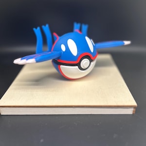 Primal Forces Monster Orbs – #0382 to #0384 | Legendary Elemental Trio | 3D Printed Kyogre, Groudon, Rayquaza Inspired