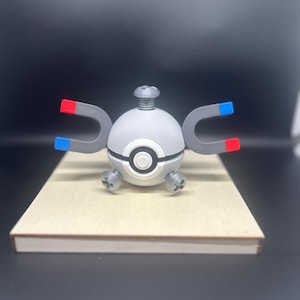 Magnetic Core Monster Orb – #0081 | Electro Bot Fan Art Figure | 3D Printed Magnemite Inspired