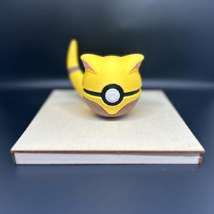 Mindbender Monster Orbs – #0063 to #0065 | Psychic Evolution Fan Art Set | 3D Printed Abra, Kadabra, Alakazam Inspired