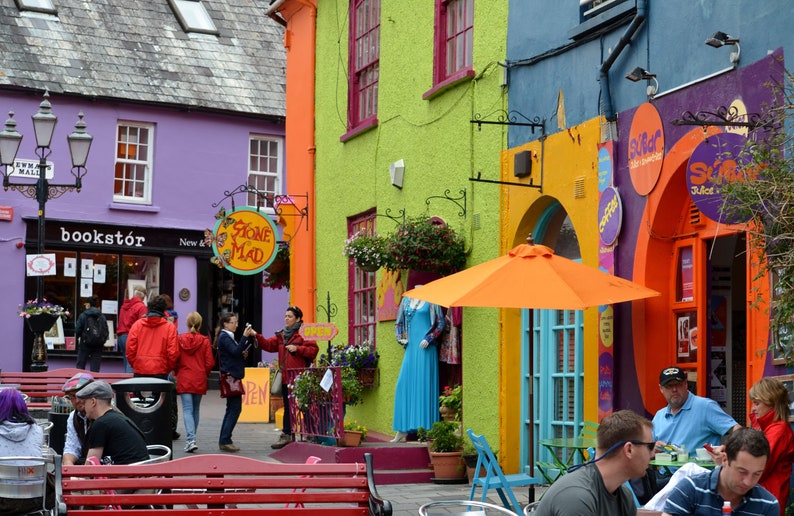 Colorful Kinsale Ireland Etsy