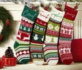 2024 Embroidered Christmas Stocking, Knitted Family Stocking, Personalized Xmas Stocking with Name,Holiday Stockings,Christmas Family Gifts