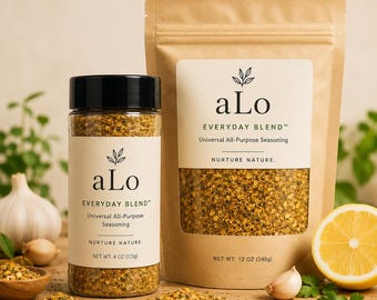 aLo エブリデイブレンド™ | プレミアム万能調味料 | ガーリックシトラスうま味スパイス | 小ロット生産の職人ブレンド