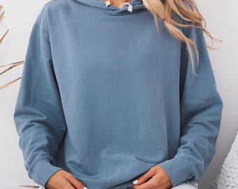 Blank Comfort Colors 1467CC Unisex Lighweight Cotton Hooded Sweatshirt