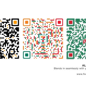 I Will Create Professional QR Code Design With Your Logo - Etsy