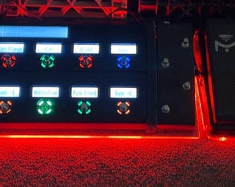 Custom Multi-Colored RGB USB powered LED Platform For Fractal FM9