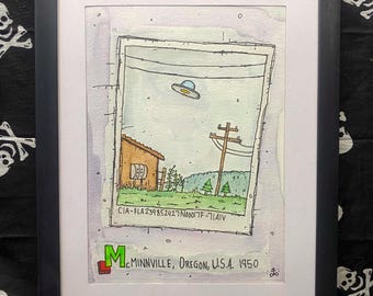 McMinnville UFO Photo