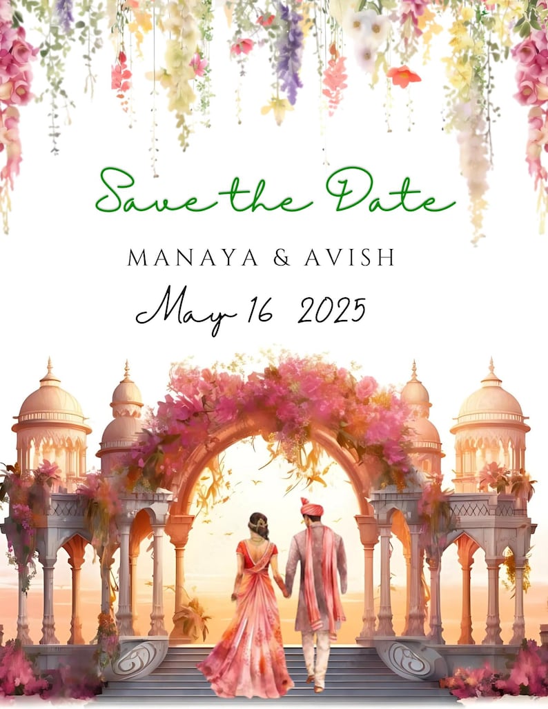 cultural-indian-wedding-save-the-date-digital-invitation-2-etsy