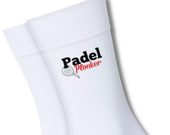 Chaussettes de padel amusantes : cadeau de padel coquin
