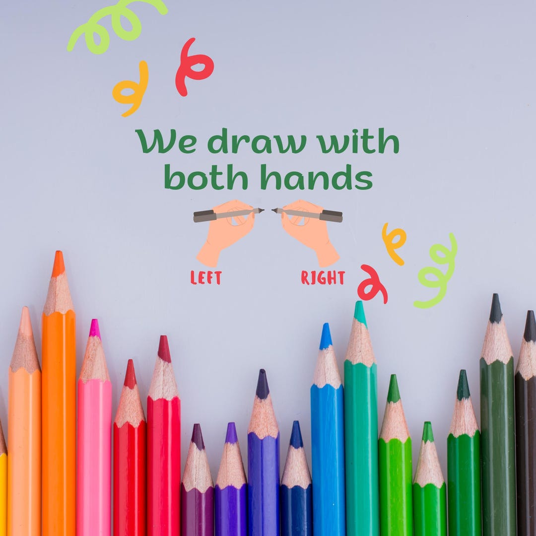 Bilateral Drawing.pdf Drawing Both Hands Printable, Brain Balance Art Worksheets, Left Right ...