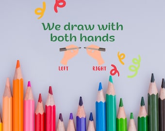 Dibujar con ambas manos
