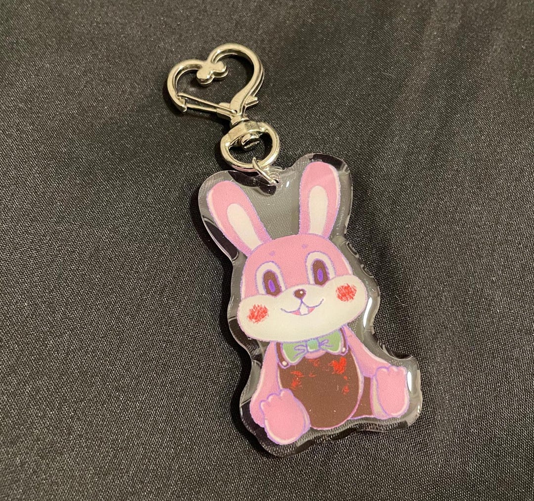 Silent Hill Robbie the Rabbit Fan Art (clean Version, Pink and Blue ...