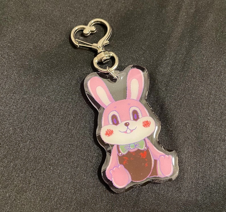 Silent Hill Robbie the Rabbit Fan Art (clean Version, Pink and Blue ...