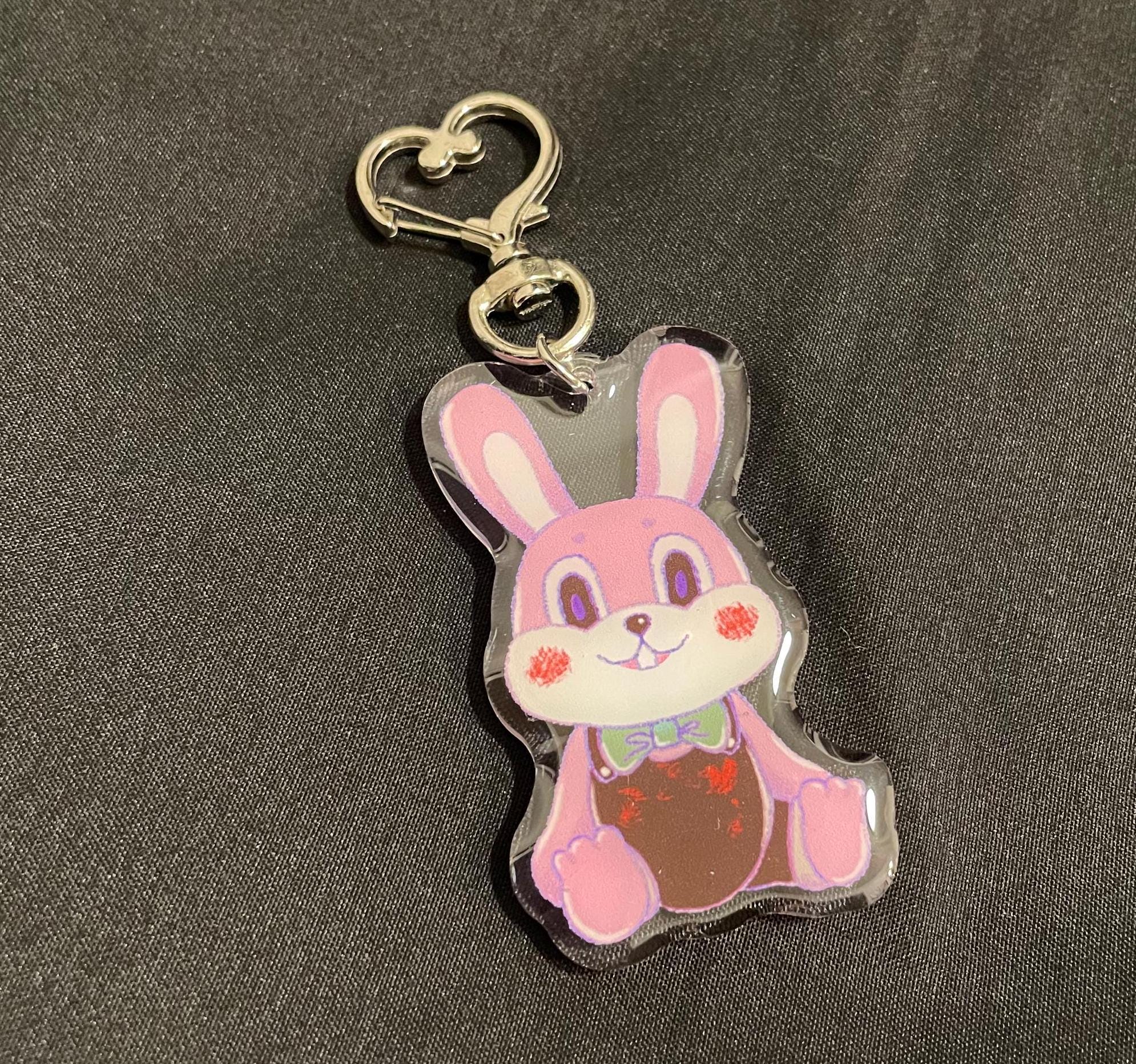 Silent Hill Robbie the Rabbit Fan Art (clean Version, Pink and Blue ...