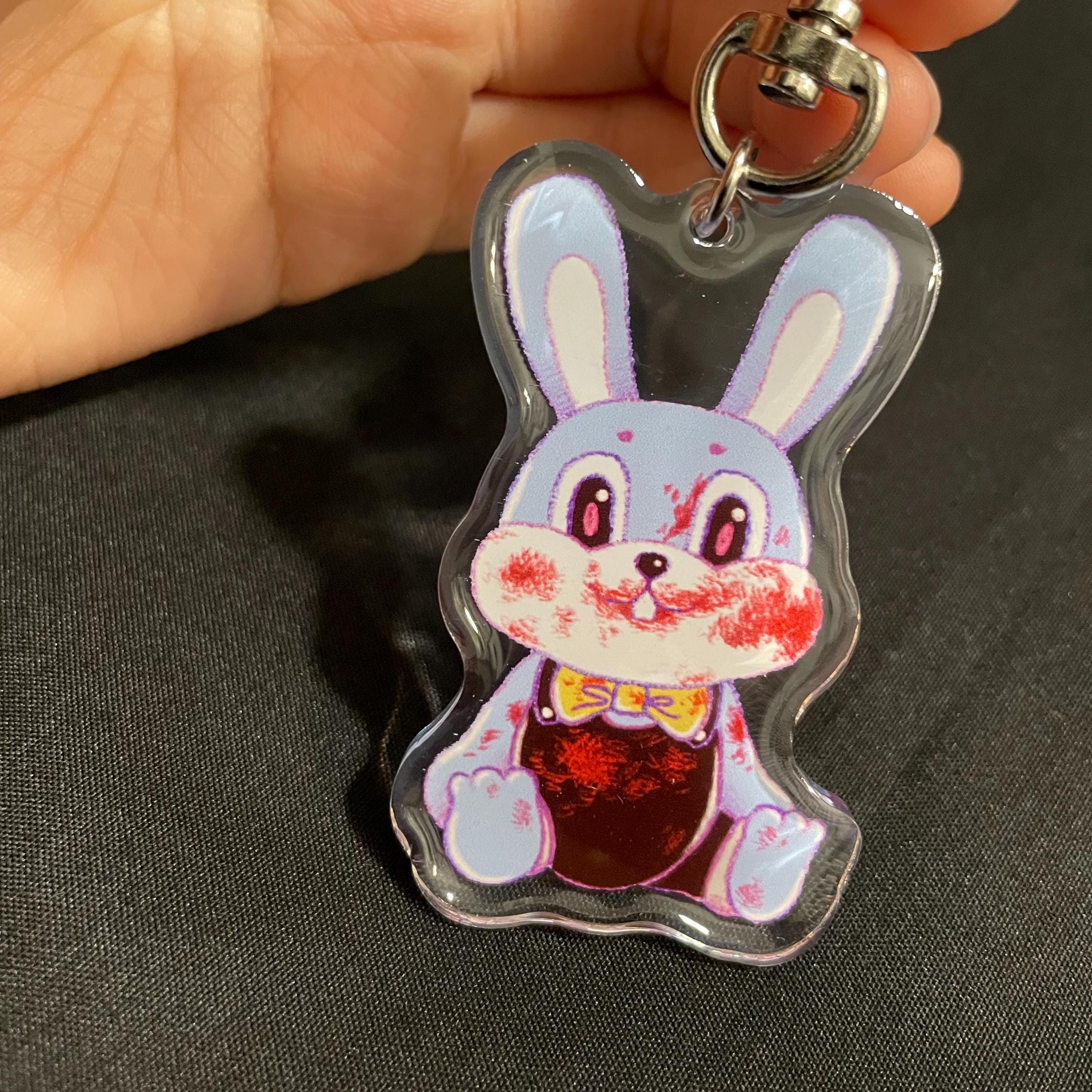 Silent Hill Robbie the Rabbit Fan Art (bloody Version, Blue Color ...