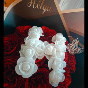 Ramo de 10 Rosas Eternas, oferta personalizada
