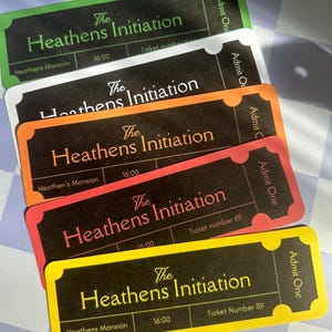 Legacy Of Gods Bookmarks/Legacy Of Gods Merch/ Dark Romance Bookmark/ Bookish Gift/ Book Lover/The Heathens Initiation Bookmark